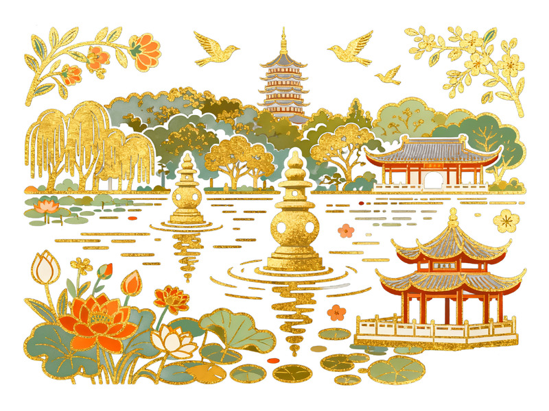 城市建筑插画39