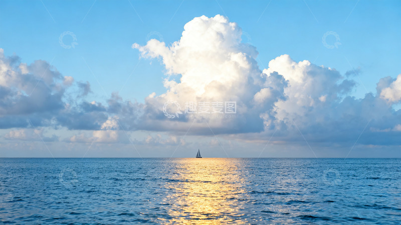 高清大图下载【趣麦麦图】天空蓝天白云19