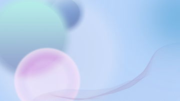 梦幻蓝科技风圆球背景