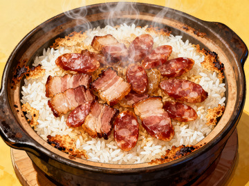 广式烧腊煲仔饭插画2