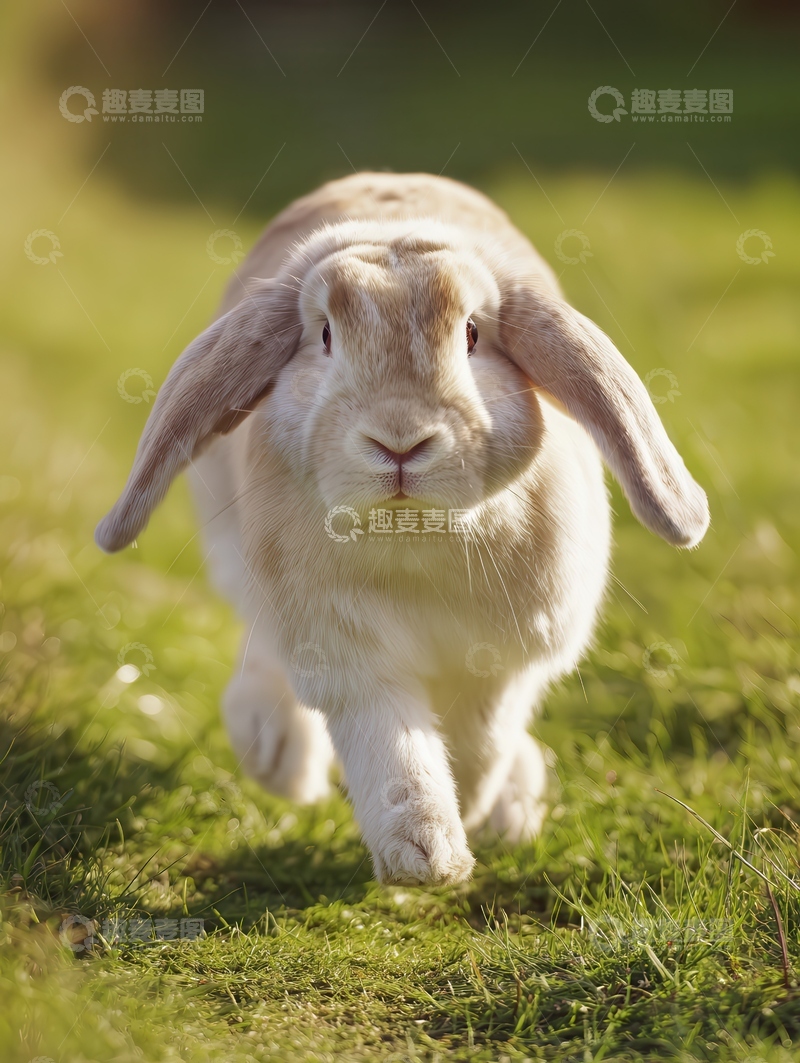 高清大图下载【趣麦麦图】英国  垂耳兔  萌萌