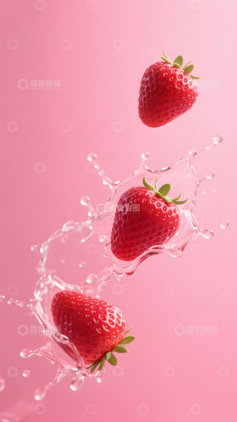 源文件下载【趣麦麦图】草莓广告摄影1