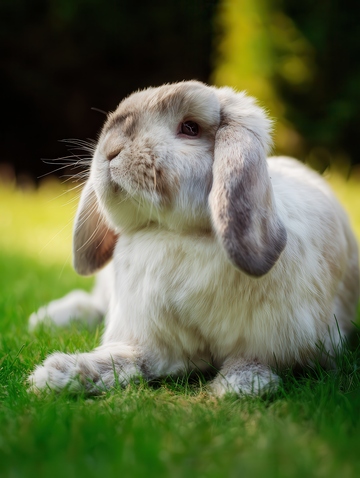 荷兰  垂耳兔  萌宠  