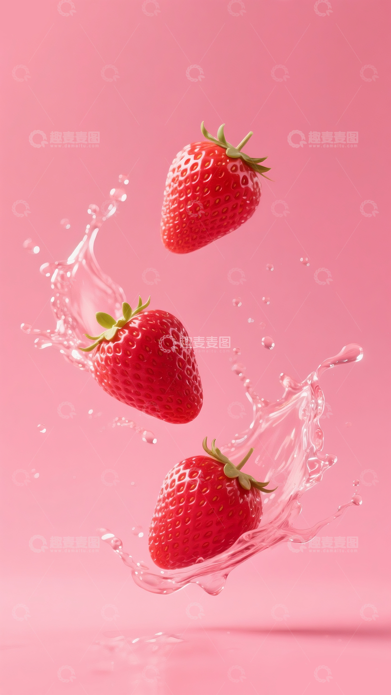 源文件下载【趣麦麦图】草莓广告摄影2