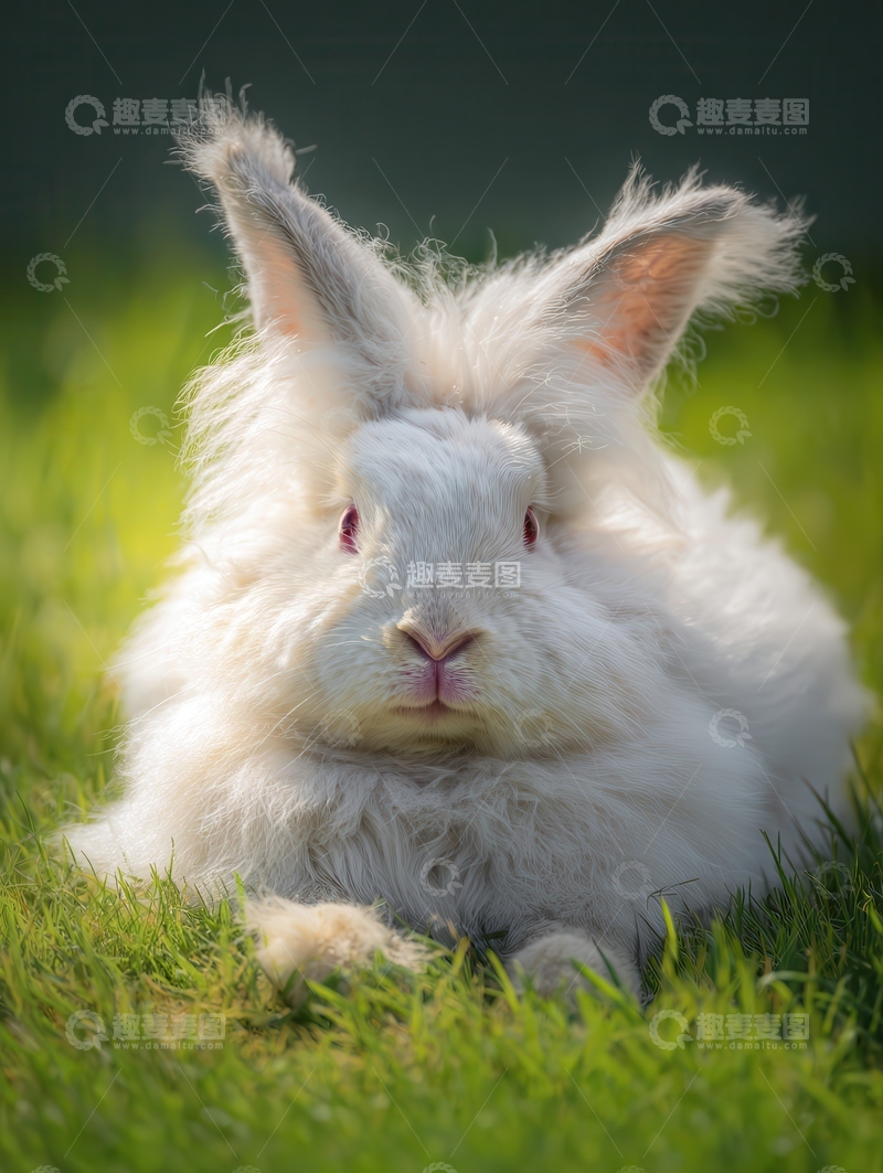 高清大图下载【趣麦麦图】安哥拉兔  可爱  温顺 