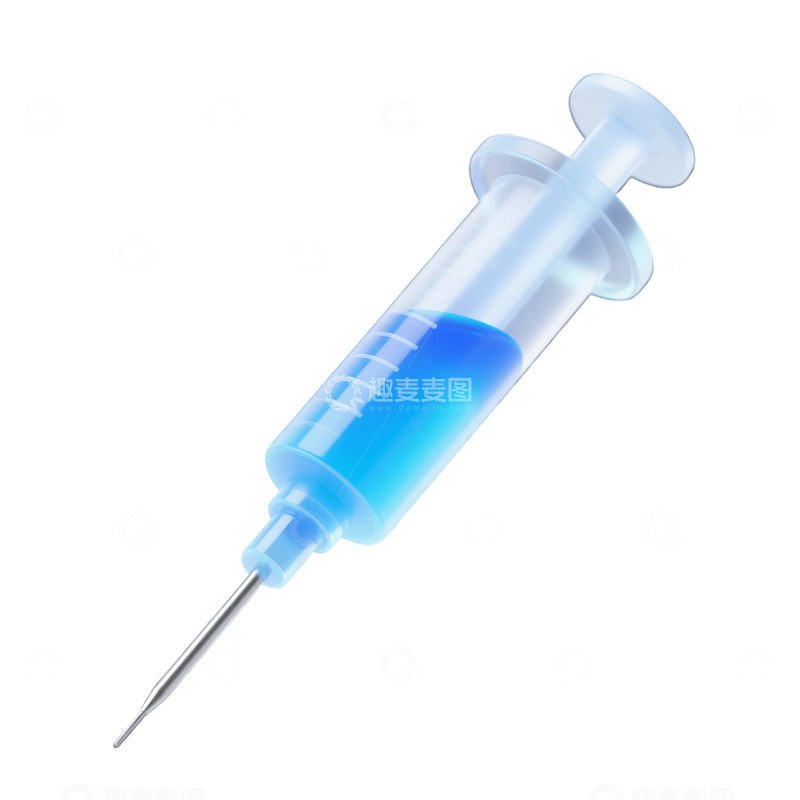 高清大图下载【趣麦麦图】医用注射器医疗健康广告素材