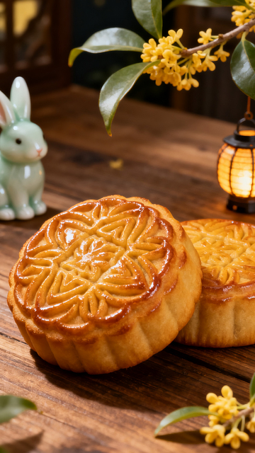 中秋节月饼海报5