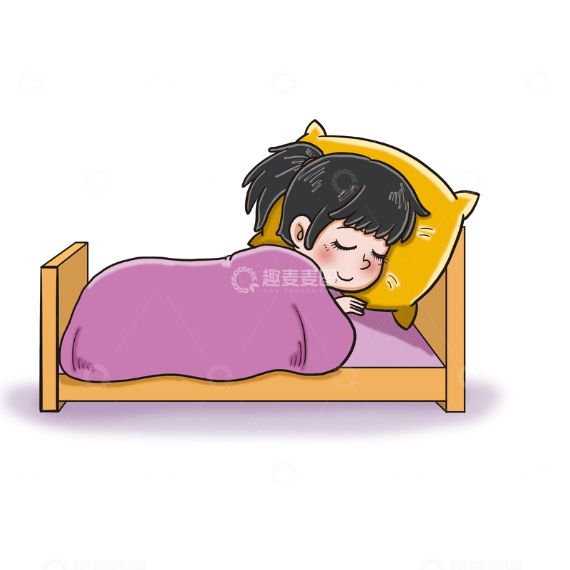 源文件下载【趣麦麦图】-小学生睡眠质量