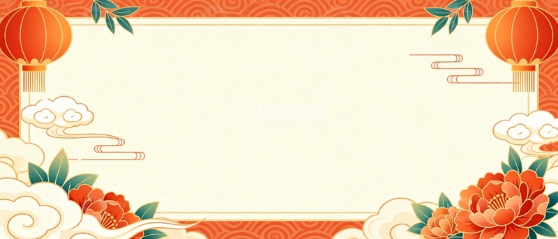 高清大图下载【趣麦麦图】国潮中国风艺术背景