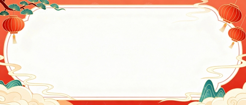 高清大图下载【趣麦麦图】国潮中国风艺术背景