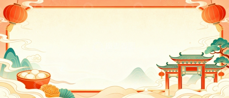 高清大图下载【趣麦麦图】-国潮中国风艺术背景