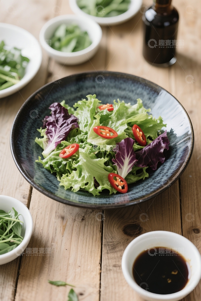 高清大图下载【趣麦麦图】摄影实拍减脂餐摄影图