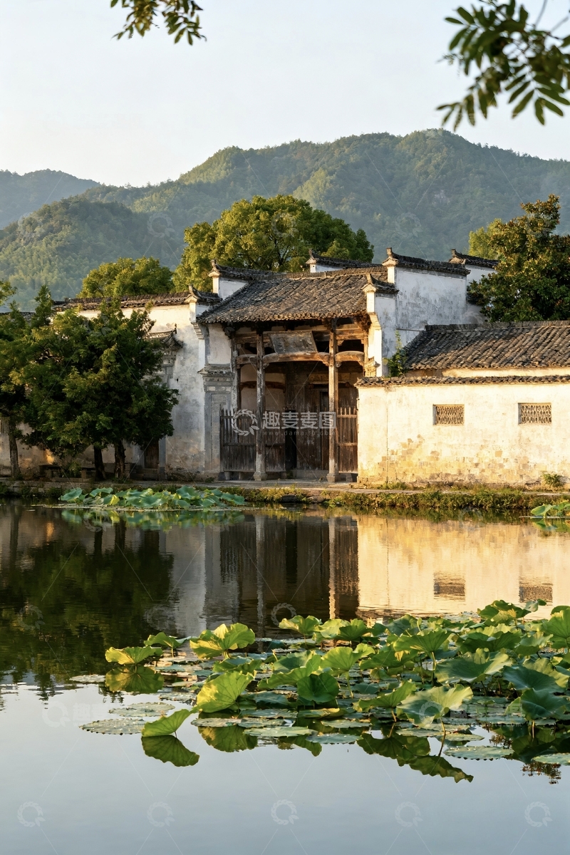 高清大图下载【趣麦麦图】徽派古建筑高清摄影图