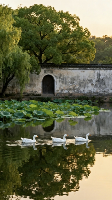 古朴的古建筑高清风景摄影图
