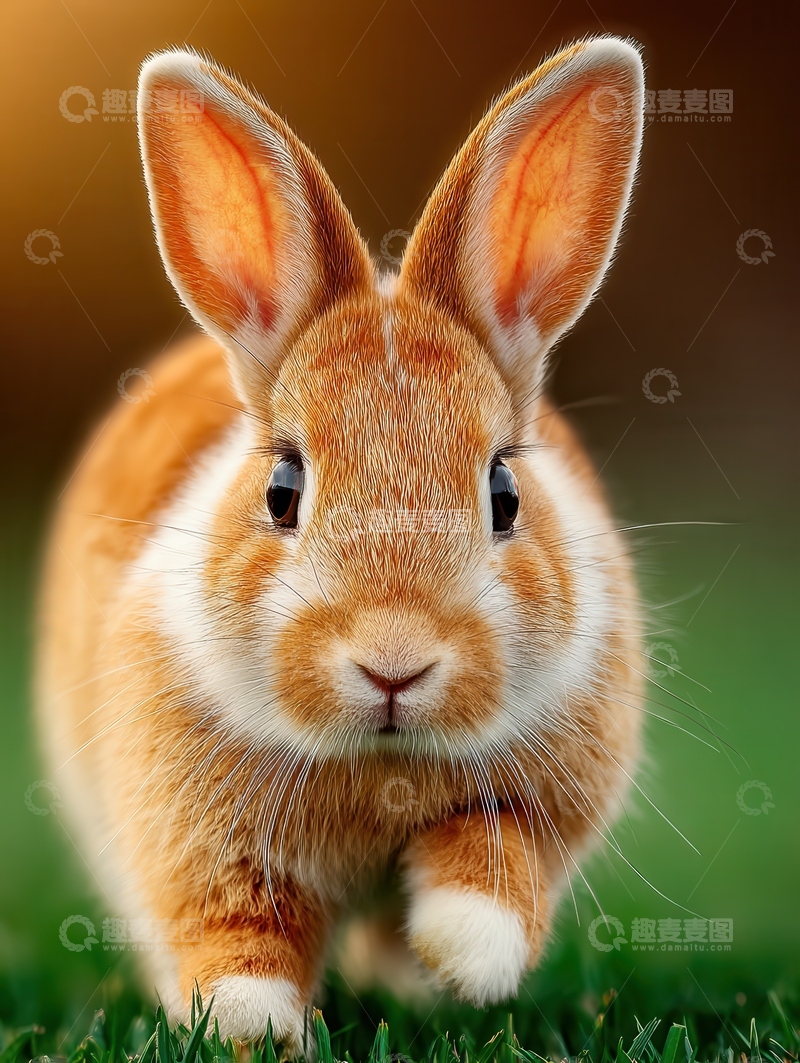 高清大图下载【趣麦麦图】缎毛兔  温顺  灵动 