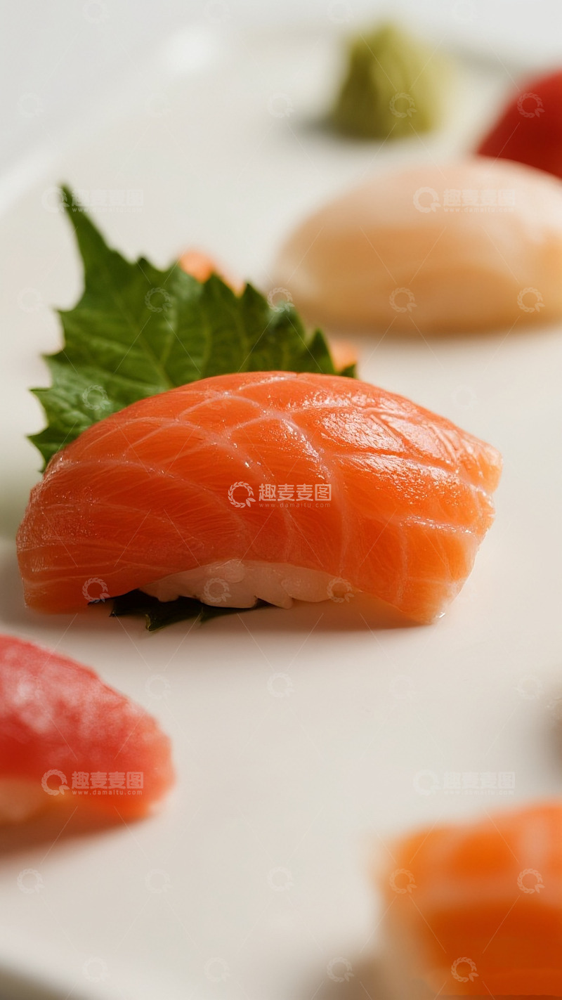 高清大图下载【趣麦麦图】精致美味的寿司拼盘