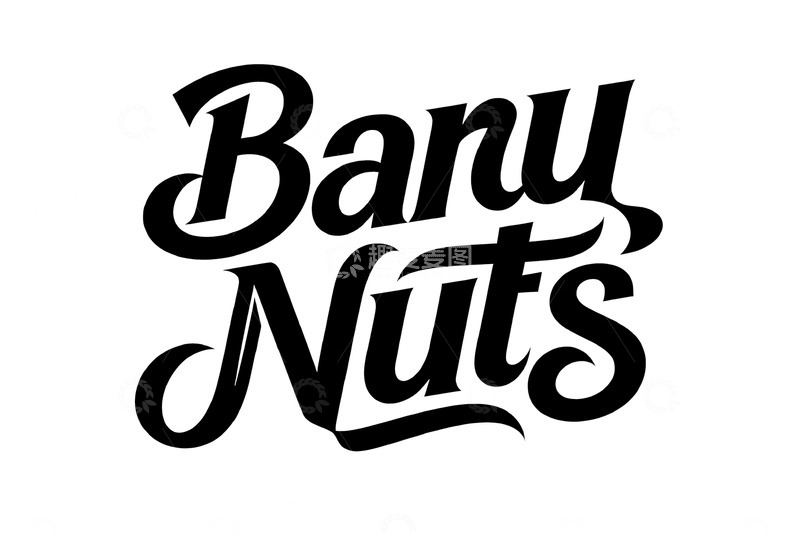 高清大图下载【趣麦麦图】复古风格 &ldquo;Banu Nuts&rdquo; 字体