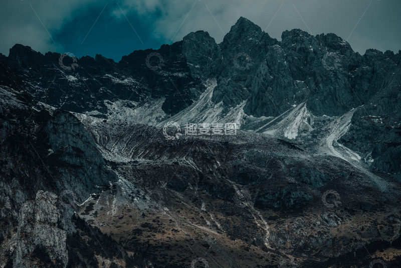 高清大图下载【趣麦麦图】冬日的玉龙雪山