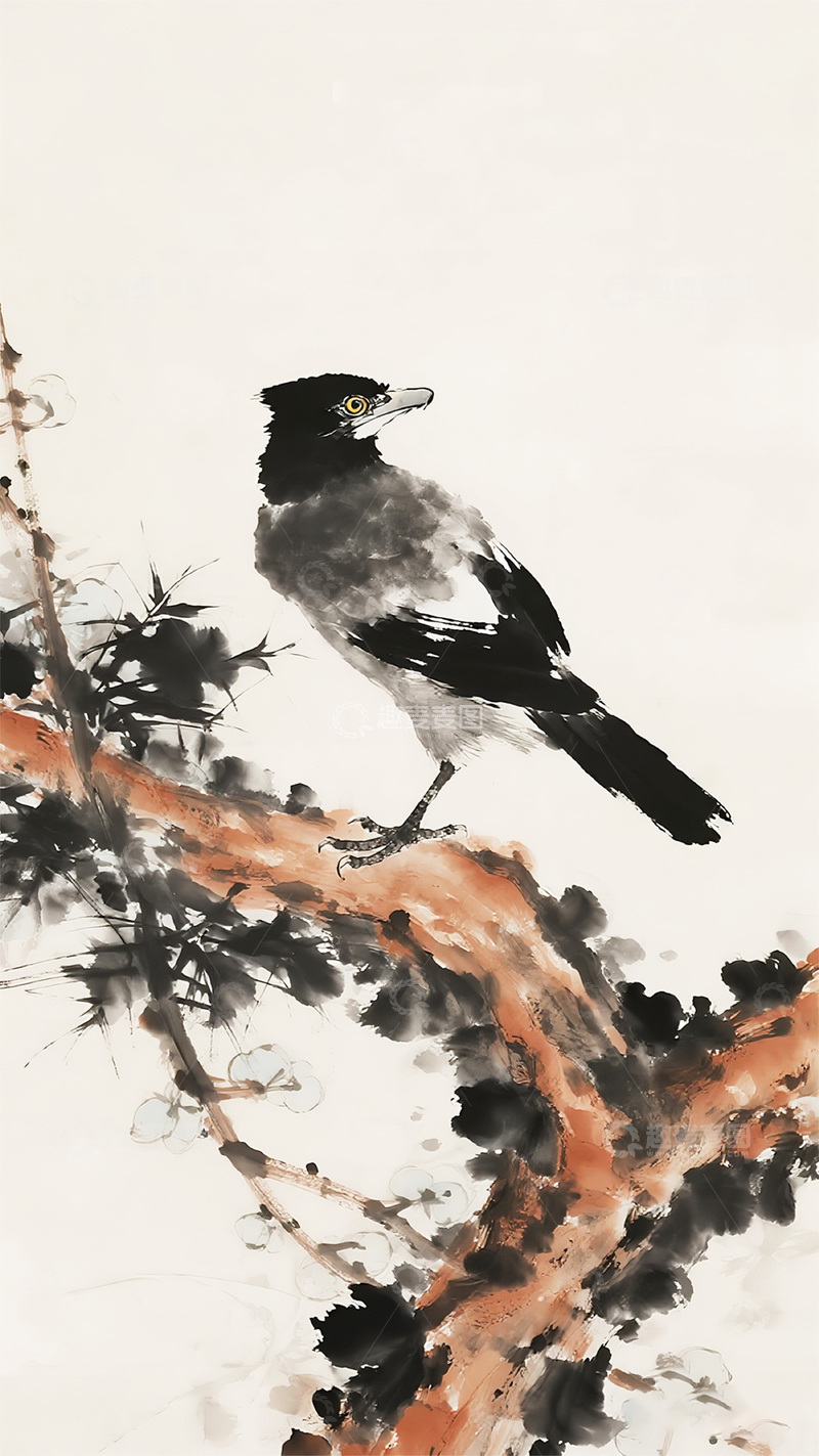 高清大图下载【趣麦麦图】国风水墨画2