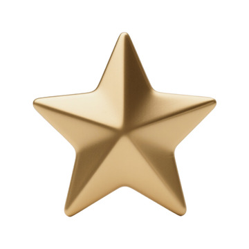 党政类元素五角星免抠元素