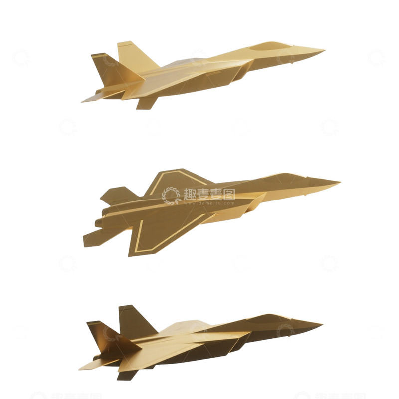 党政类元素战机剪影免抠元素