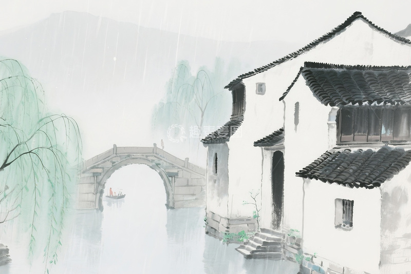 高清大图下载【趣麦麦图】国风水墨画36