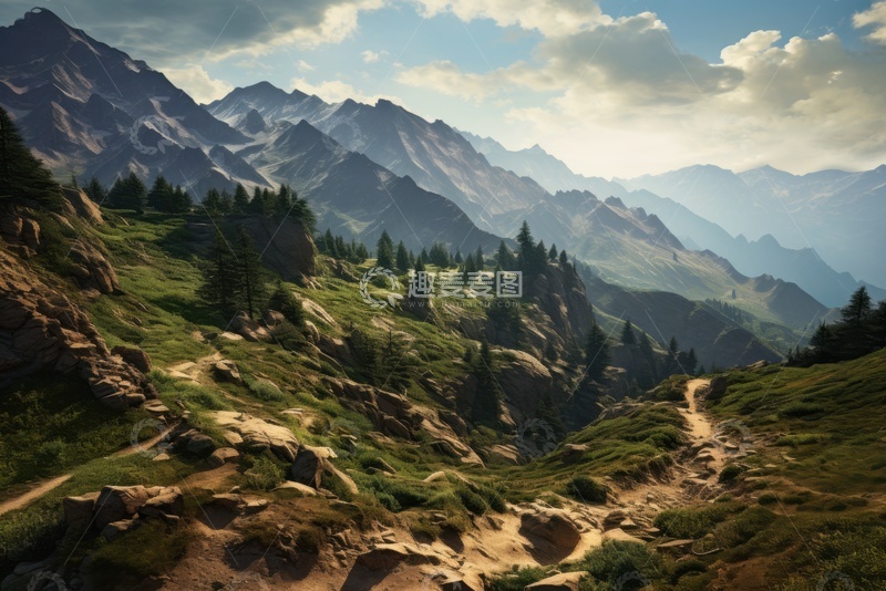 高清大图下载【趣麦麦图】山林树林自然美景