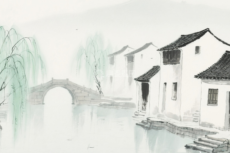 高清大图下载【趣麦麦图】国风水墨画30