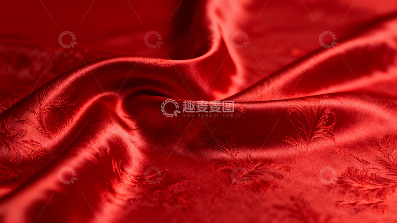高清大图下载【趣麦麦图】红绸闪耀华丽背景23