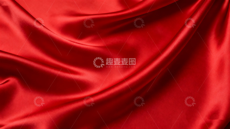 高清大图下载【趣麦麦图】红绸闪耀华丽背景2