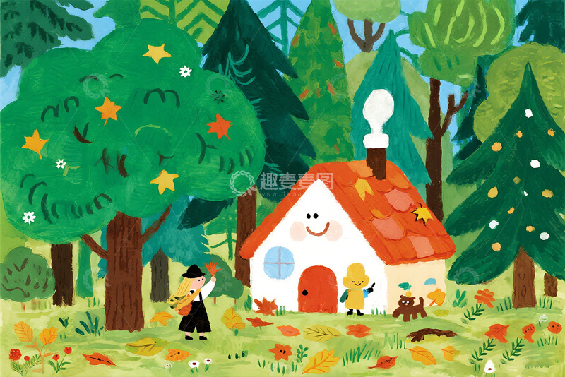 高清大图下载【趣麦麦图】儿童图画书插图8