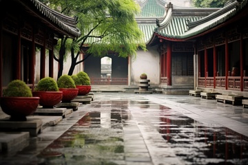 园林古建筑房屋