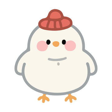 简笔画可爱小鸡