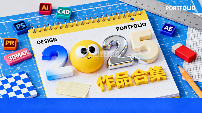 2025 年设计作品集封面图