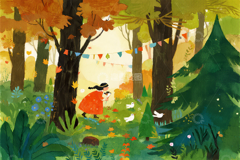 高清大图下载【趣麦麦图】儿童图画书插图3