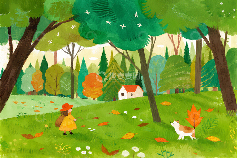 高清大图下载【趣麦麦图】儿童图画书插图53