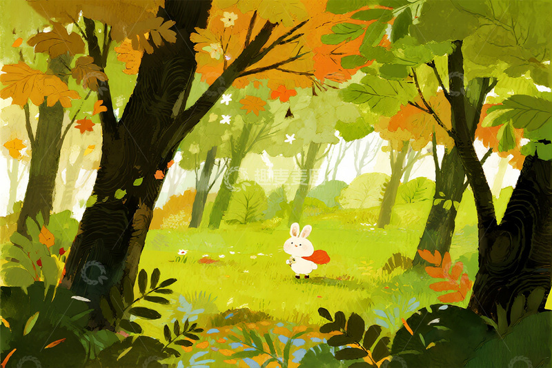 高清大图下载【趣麦麦图】儿童图画书插图52