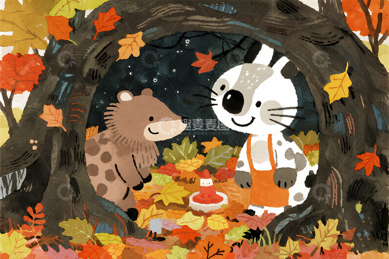 高清大图下载【趣麦麦图】儿童图画书插图38