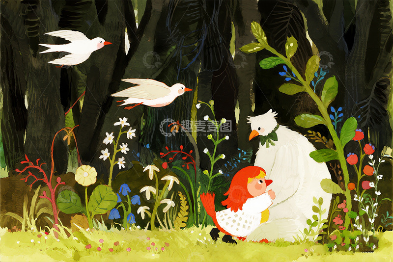 高清大图下载【趣麦麦图】儿童图画书插图47