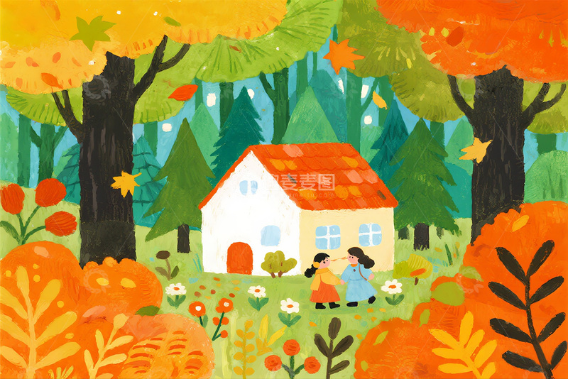 高清大图下载【趣麦麦图】儿童图画书插图39