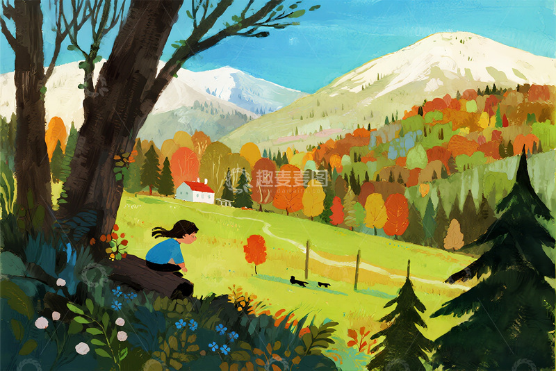 高清大图下载【趣麦麦图】儿童图画书插图46