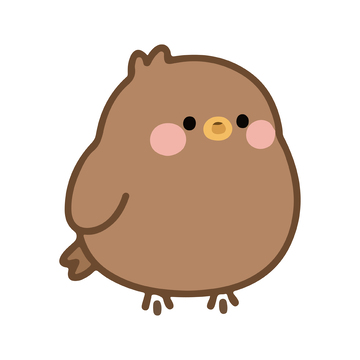 棕色可爱小鸡3