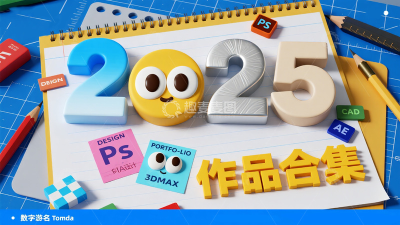 2025 年设计软件作品合集展示