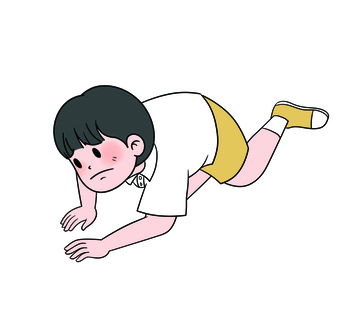 男孩子难过遇到挫折