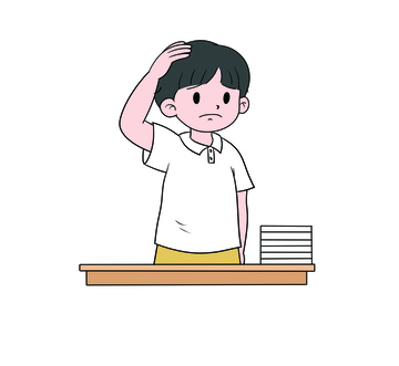 小学师生在教室里尴尬