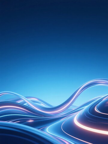 流动光波抽象背景