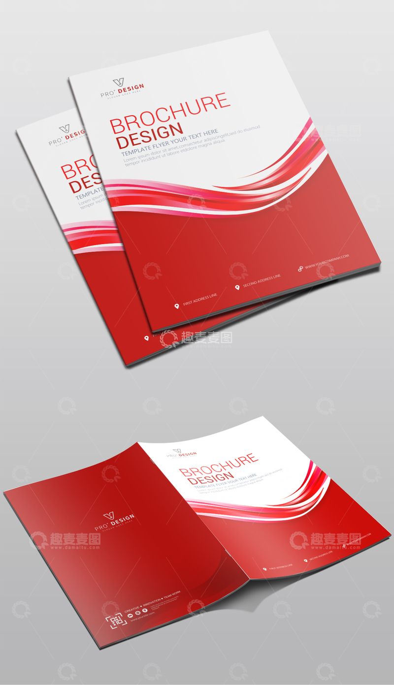 企业宣传画册封面