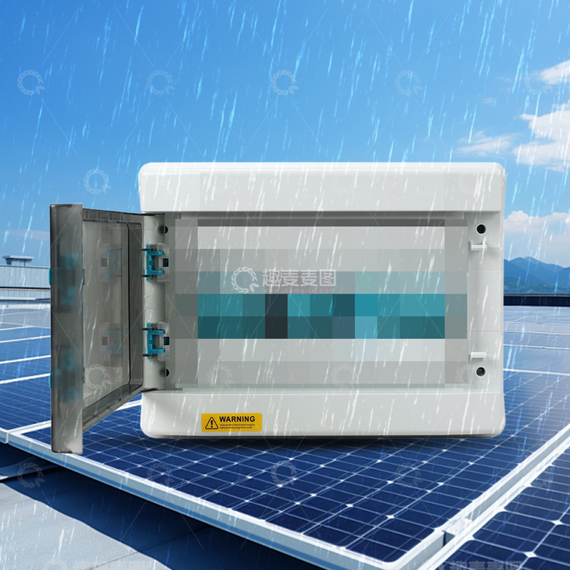 源文件下载【趣麦麦图】汇流箱户外配电箱