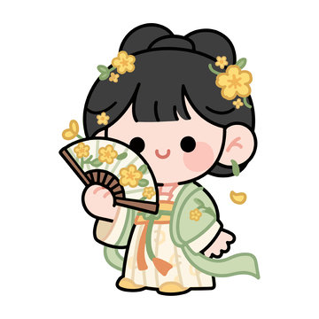 古装女孩桂花2