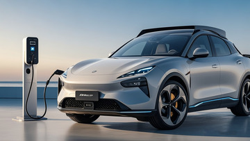 新能源汽车正在充电3